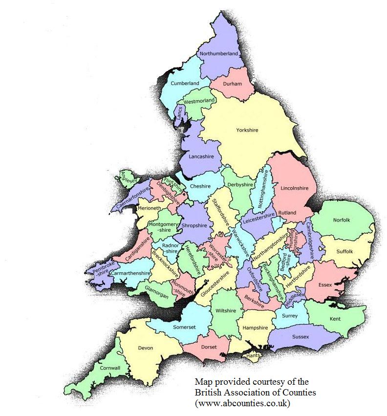 England Counties