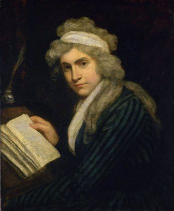 Mary Wollstonecraft, by John Opie 1790-91 (Wikipedia)